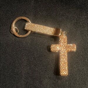 Fashion Jewelry Gold Cross Key Holder